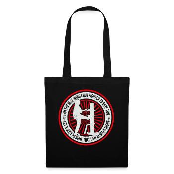 Funny Wing Chun - I am the best Wing Chun Fighter - Tote Bag - black - Front