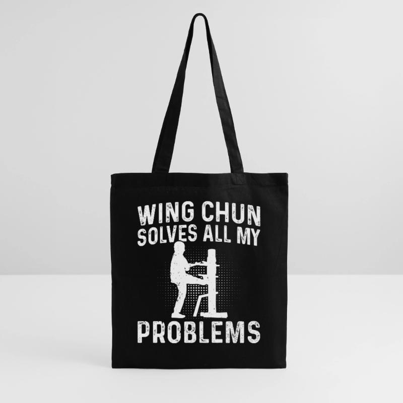 Wing Chun solves all my problems - Wing Chun Fight Stoffbeutel