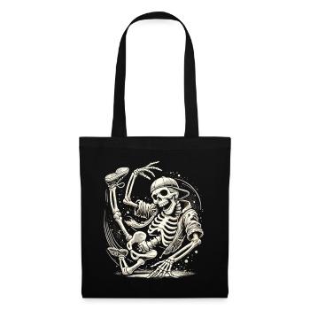Skeleton Breakdance Master - Sac en tissu - noir - Devant