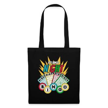 It's Bingo Night Caller Daubers Professional Bingo - Tote Bag - black - Front