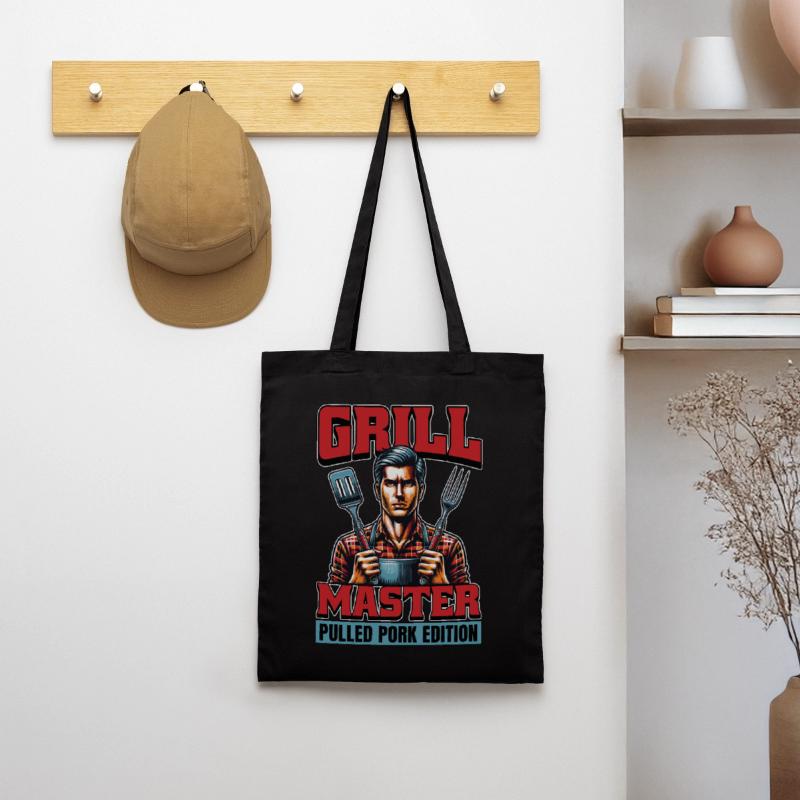Pulled Pork BBQ Grill Master Pulled Barbecue Lover Tote Bag