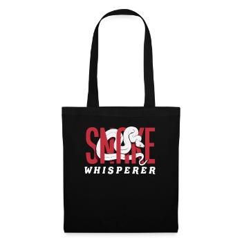 Schlangen Flüsterer - Stoffbeutel - Schwarz - Vorne