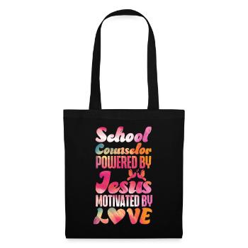 Conseiller scolaire Jesus Faith - Sac en tissu - noir - Devant