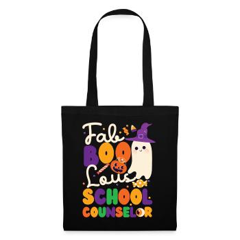 Conseiller scolaire Halloween Ghost - Sac en tissu - noir - Devant