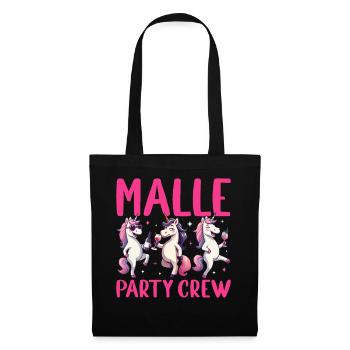 Malle Party Crew - Tote Bag - black - Front