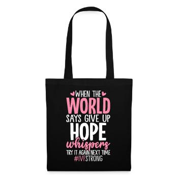 Funny IVF One in Eight Egg Retrieval Embryo - Tote Bag - black - Front