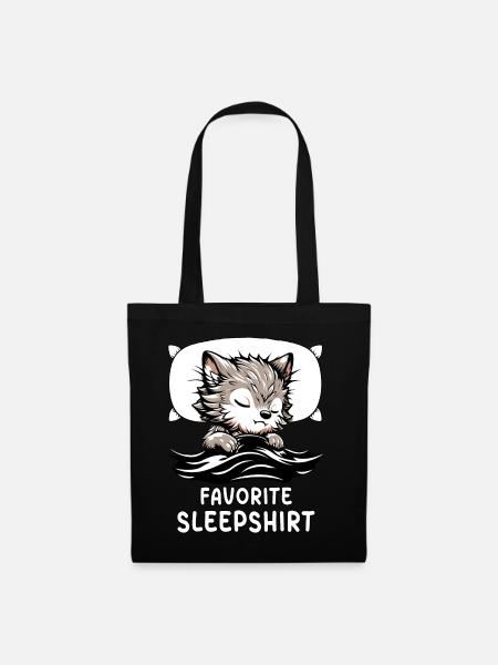 Werewolf Favorite Sleep - Stoffbeutel - Schwarz