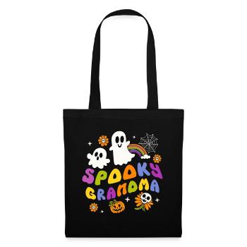 Spooky Grandma - Stoffbeutel - Schwarz - Vorne