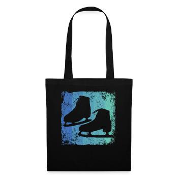 Figure Skating Figure Skating Ice Skating - Tote Bag - black - Front