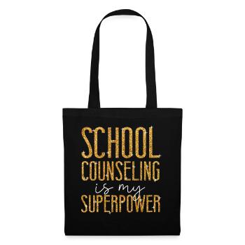School Counselor School Counseling - Tote Bag - black - Front
