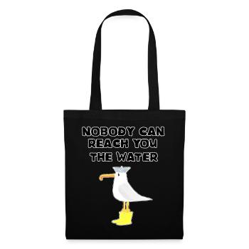 Coastal Unicorn German Proverb - English - Tote Bag - black - Front