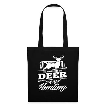 Mieux vaut un chasseur de gibier qu’autre chose - Sac en tissu - noir - Devant