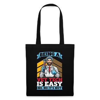 Veterinary Technician Being A Vet Tech Is Vet Med - Tote Bag - black - Front