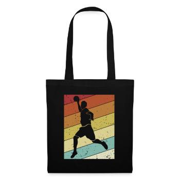 Retro Prisonball Team Game Player Dodgeball - Tote Bag - black - Front