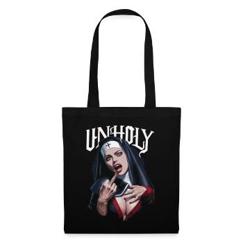 Provocative and expressive – rebellious fashion - Tote Bag - black - Front