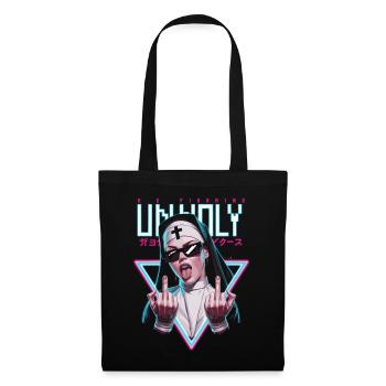 Provocative and expressive – rebellious fashion - Tote Bag - black - Front