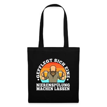 Well-groomed to have a kidney irrigation - Tote Bag - black - Front