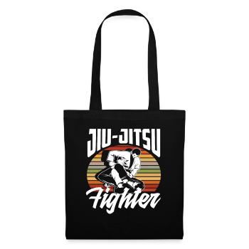 Jiu-Jitsu Fighter Vintage Style - Tote Bag - black - Front
