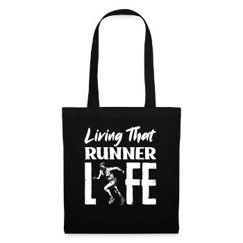 Living That Runner Life - Tote Bag - black - Front