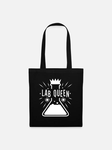 Lab Queen - Stoffbeutel - Schwarz