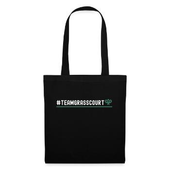 Funny Tennis Player Racket - Tote Bag - black - Front
