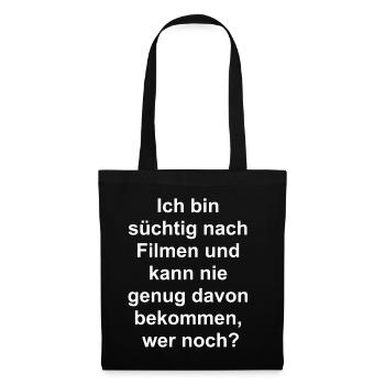 The gift for every movie geek out there - Tote Bag - black - Front