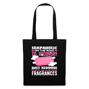 Soap Making Soapaholic On The Way To - Tote Bag - black - Front