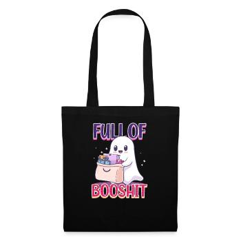 Booshit plein de booshit - Sac en tissu - noir - Devant