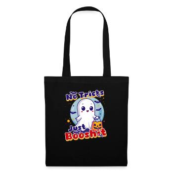 Booshit Pas de trucs, juste Booshit - Sac en tissu - noir - Devant