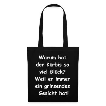Spooky lucky charm - Tote Bag - black - Front