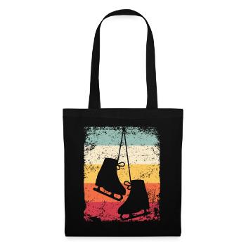 Patinage artistique Patinage artistique Patinage sur glace - Sac en tissu - noir - Devant