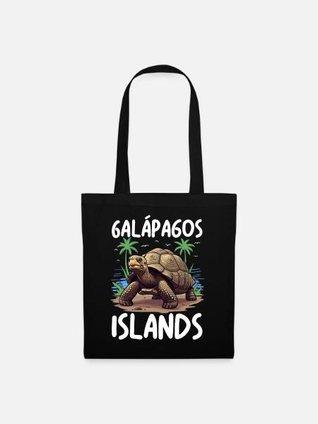 Galapagos Islands - Stoffbeutel - Schwarz