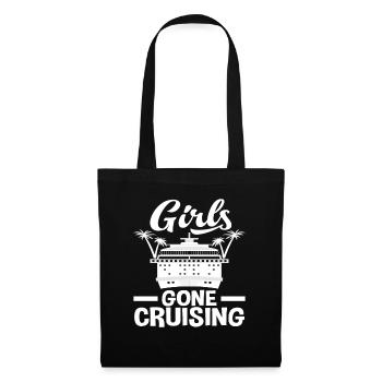 Girl on Cruise Adventure - Tote Bag - black - Front