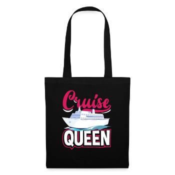 Cruise Queen – Perfect for Cruising - Tote Bag - black - Front