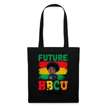 Future HBCU - Stoffbeutel - Schwarz - Vorne