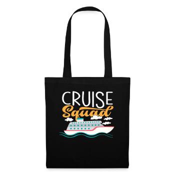Aventure de vacances pour l’équipage de croisière - Sac en tissu - noir - Devant