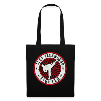 Sexy Taekwondo Fighter - Taekwondo Martial Arts - Tote Bag - black - Front