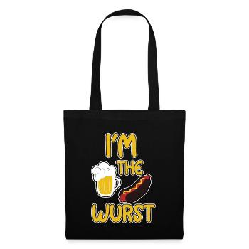 I'm The Wurst 2 - Stoffbeutel - Schwarz - Vorne