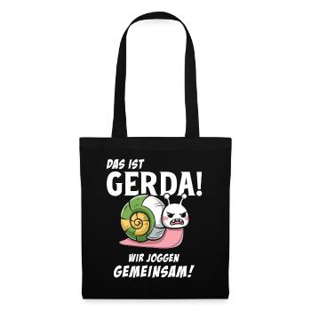 Funny Tshirt Humor Lazy Fun Sport Running Work - Tote Bag - black - Front