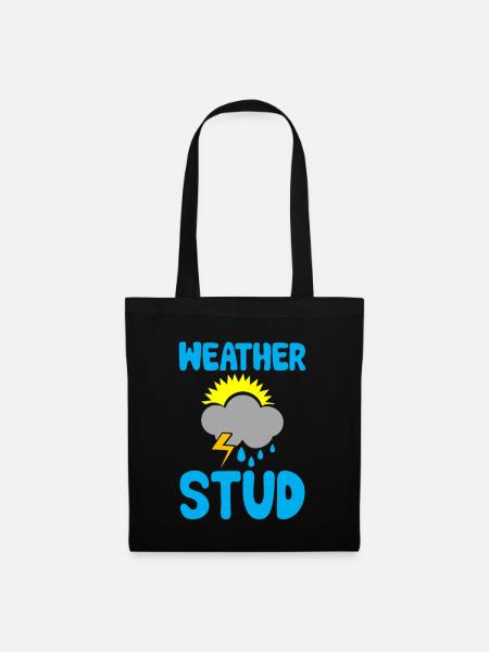 Weather Stud 2 - Stoffbeutel - Schwarz