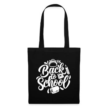 Back To School White - Tote Bag - black - Front