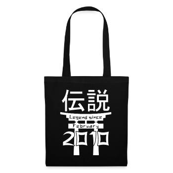 Legend since February 2010 Birthday Gift - Tote Bag - black - Front