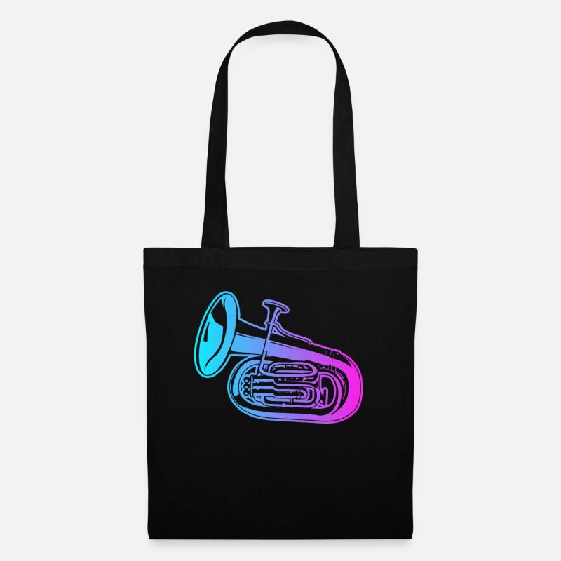 Instrument Euphonist Euphoniumist Spieler Euphonium - Stoffbeutel - Schwarz