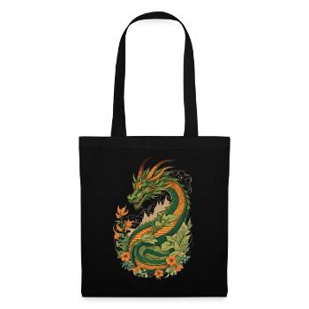 Mystical Garden of Dragons - Tote Bag - black - Front