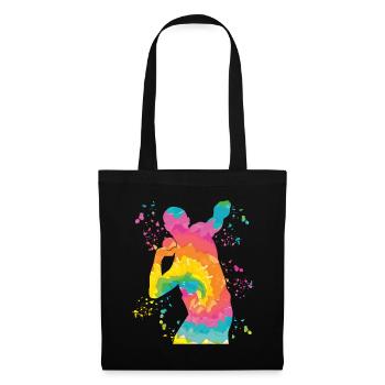 Lanceur de poids Colorsplash Lancer de poids - Sac en tissu - noir - Devant