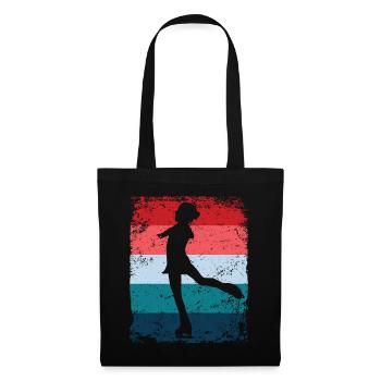 Figure Skating Figure Skating Skating - Tote Bag - black - Front