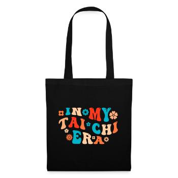 Yin Yang Tai Chi - Sac en tissu - noir - Devant