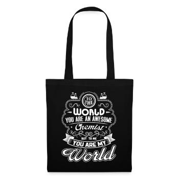Chemist Chemist Is My World - Tote Bag - black - Front