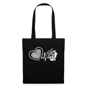 Hunter Hunter Heartbeat - Tote Bag - black - Front