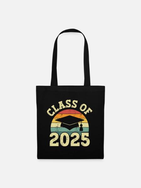 Class Of 2025 Schulabschluss - Stoffbeutel - Schwarz
